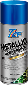 Metallische Sprüh farbe